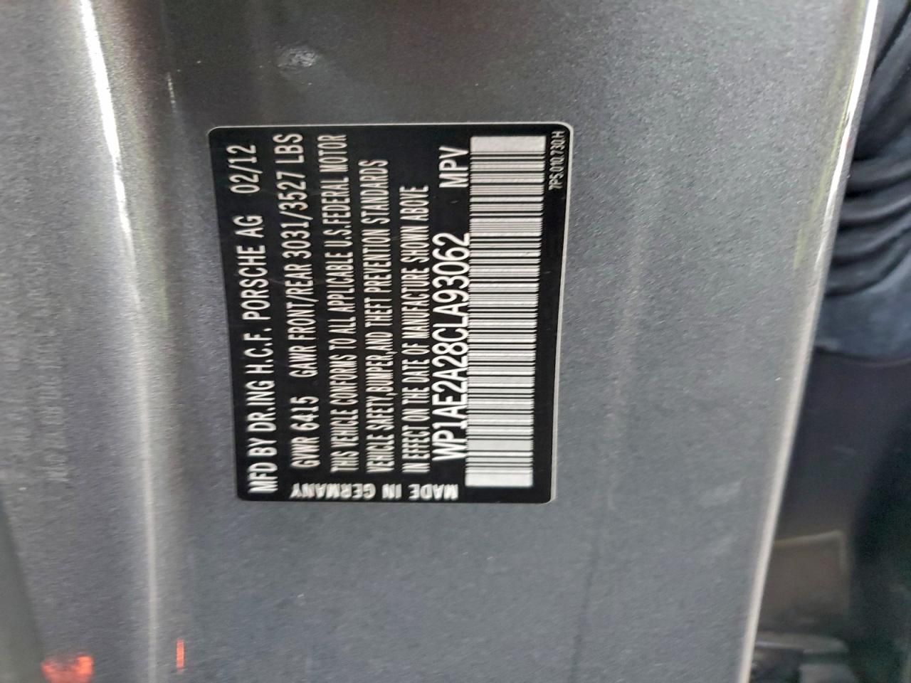 2012 Porsche Cayenne s Hybrid