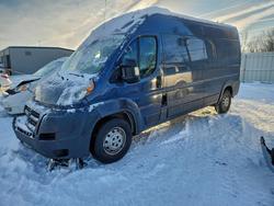 Salvage trucks for sale at Wayland, MI auction: 2018 Dodge RAM Promaster 2500 Delivery Van