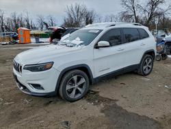 Jeep salvage cars for sale: 2020 Jeep Cherokee Limited