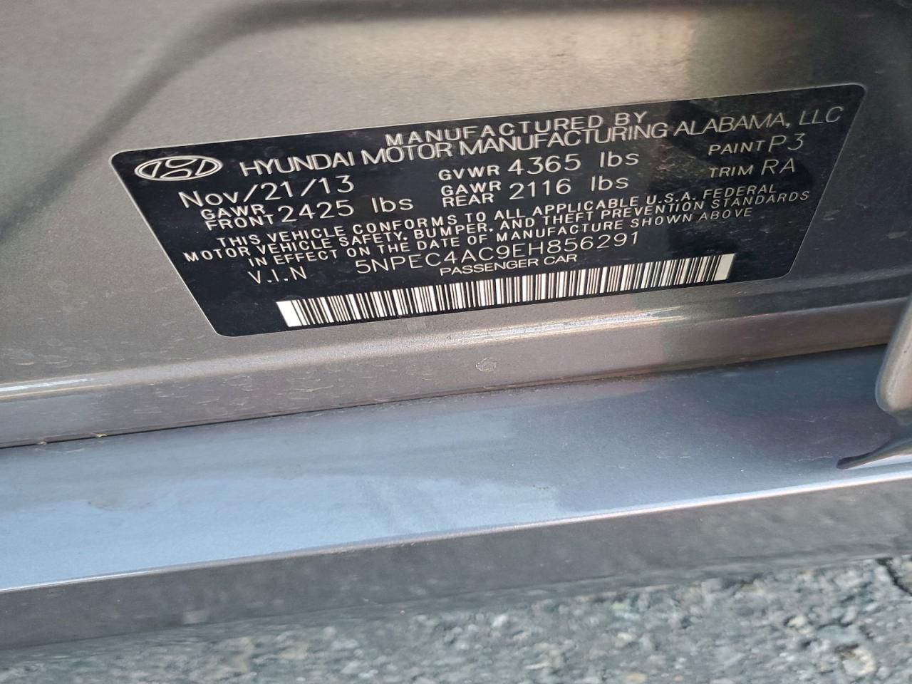 2014 Hyundai Sonata se