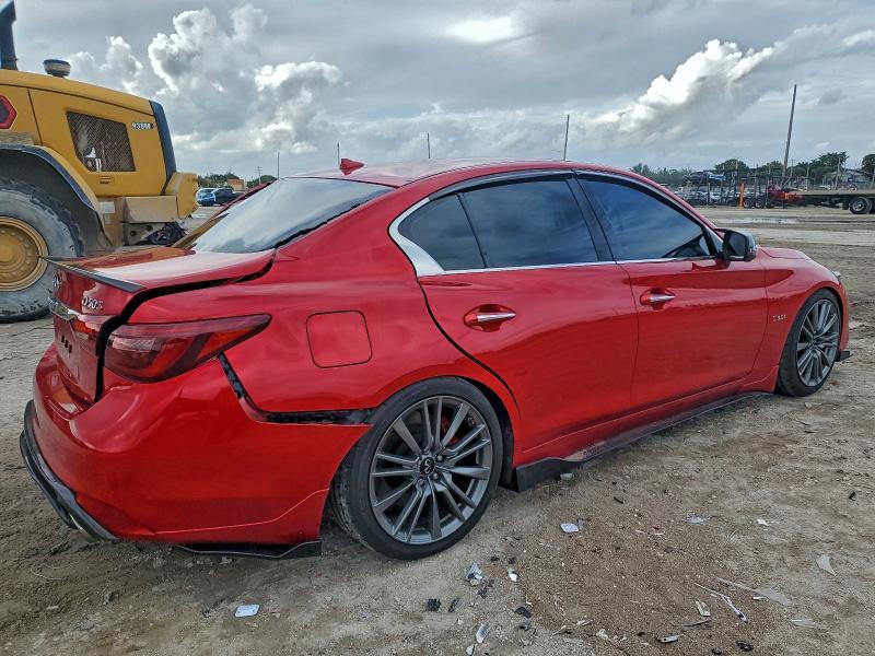 2020 Infiniti Q50 red Sport 400
