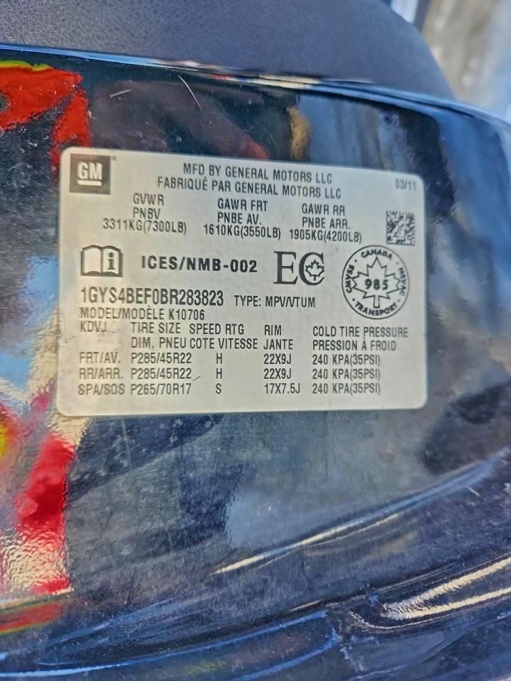 2011 Cadillac Escalade Luxury