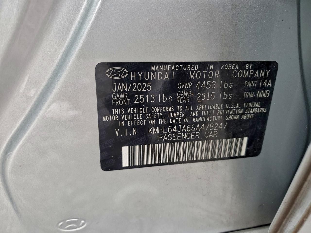 2025 Hyundai Sonata sel