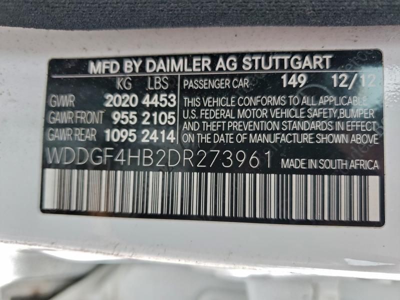 2013 Mercedes-Benz C 250