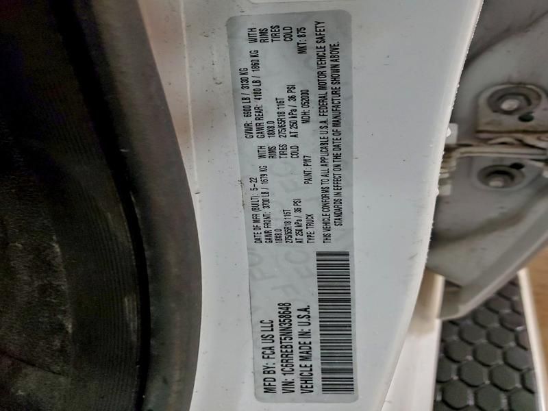 2022 Dodge Ram 1500 big Horn/lone Star