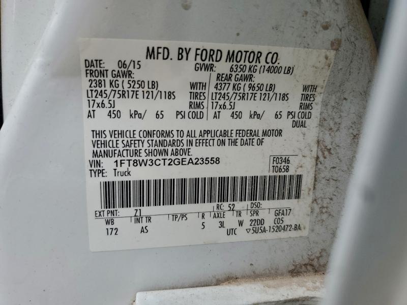 2016 Ford F350 Super Duty
