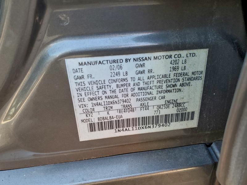 2006 Nissan Altima 2.5