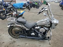 Harley-Davidson fl salvage cars for sale: 2018 Harley-Davidson Flfbs fat boy 114