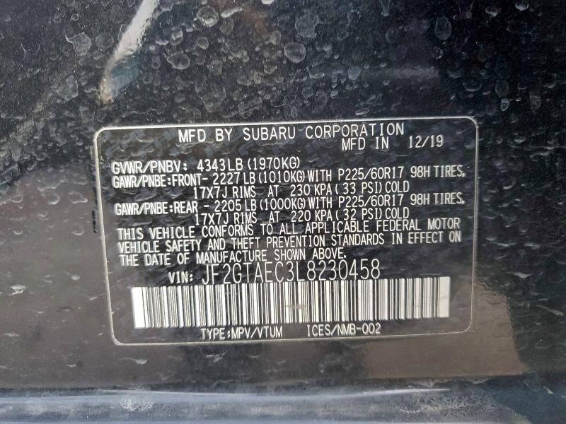 2020 Subaru Crosstrek Premium