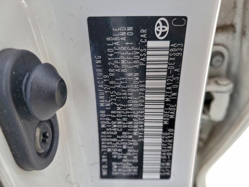 2020 Toyota Corolla se