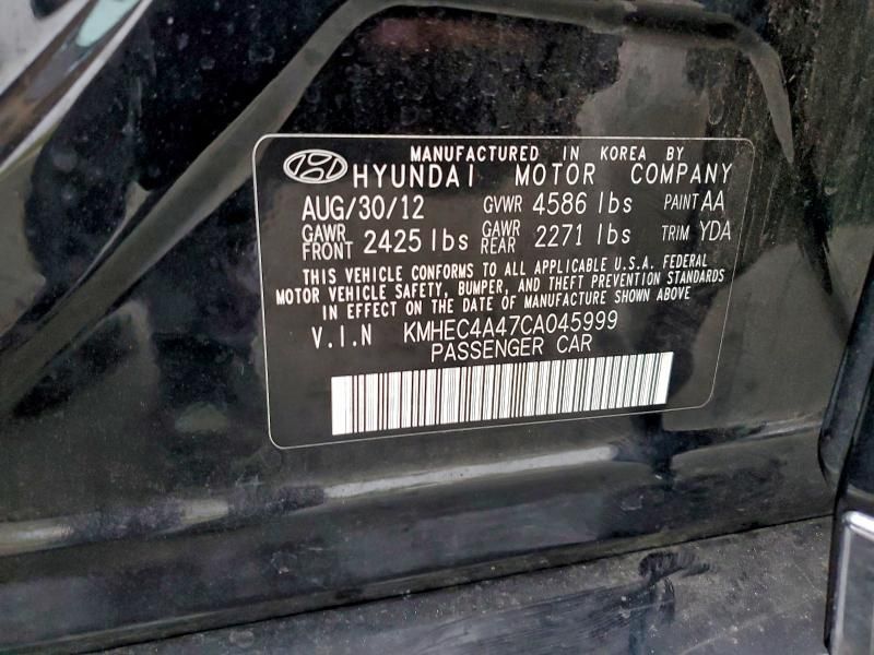 2012 Hyundai Sonata Hybrid