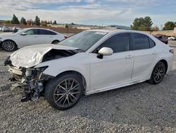 Salvage cars for sale from Copart Mentone, CA: 2022 Toyota Camry Night Shade
