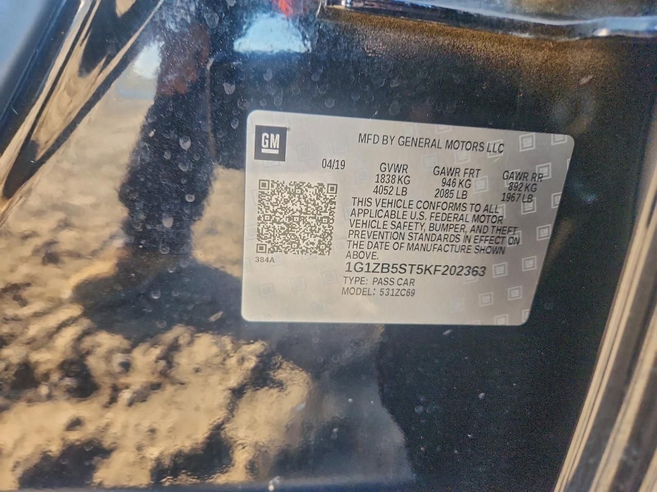 2019 Chevrolet Malibu ls