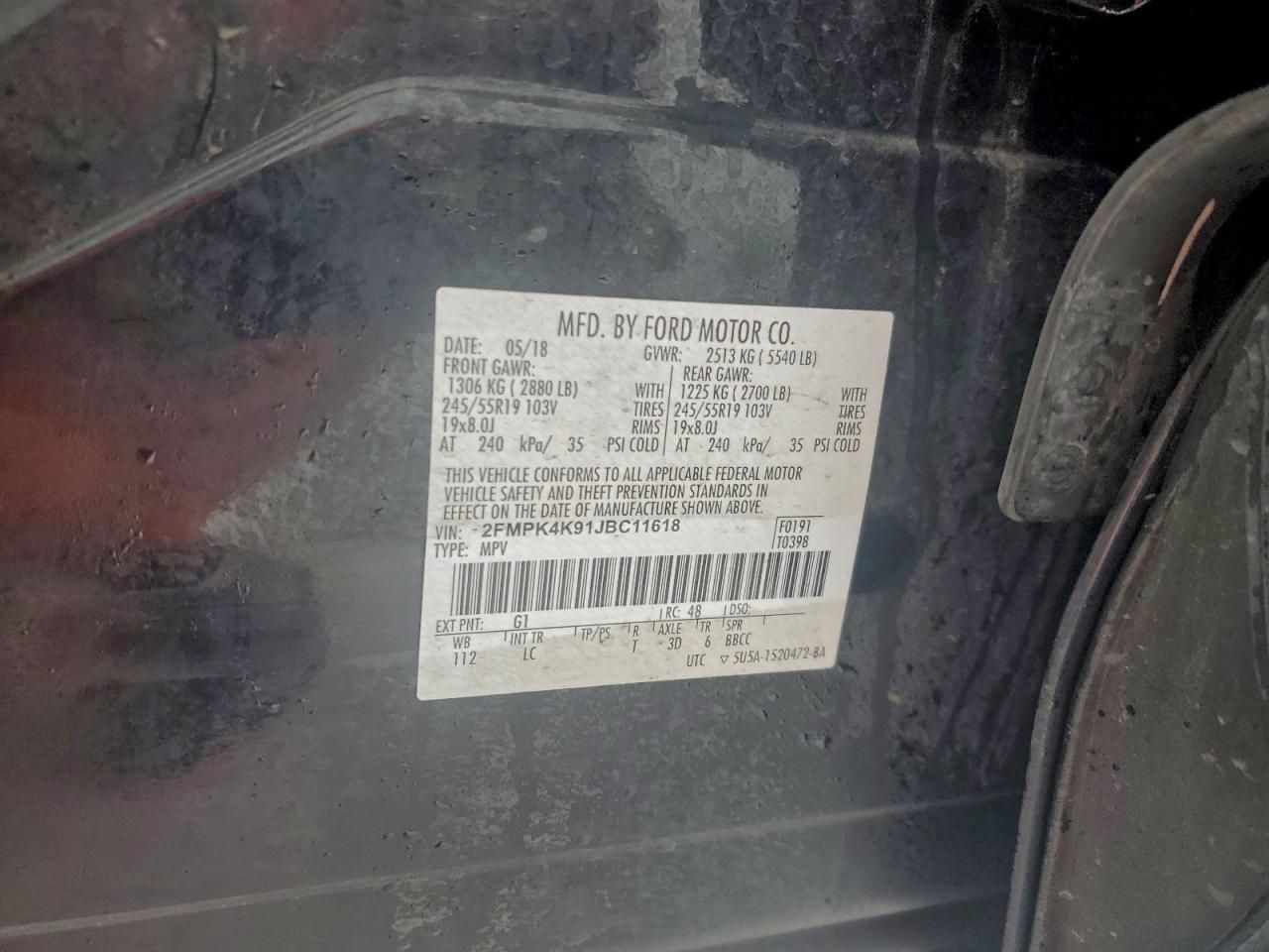 2018 Ford Edge Titanium