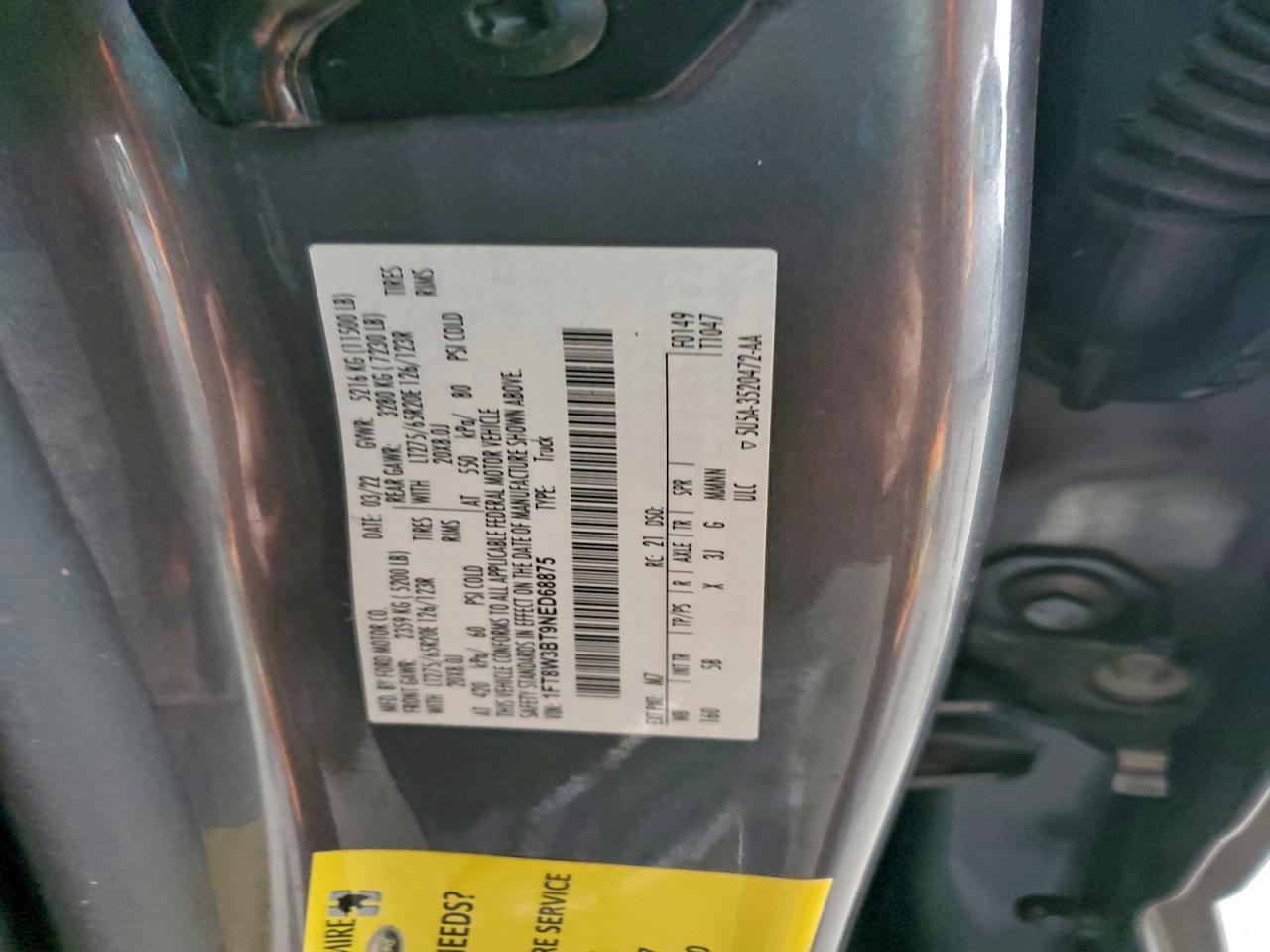 2022 Ford Super Duty F-350 w