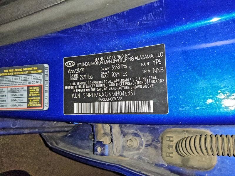 2021 Hyundai Elantra sel