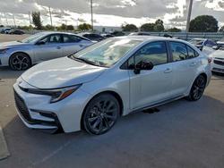 Vehiculos salvage en venta de Copart Clewiston, FL: 2024 Toyota Corolla se
