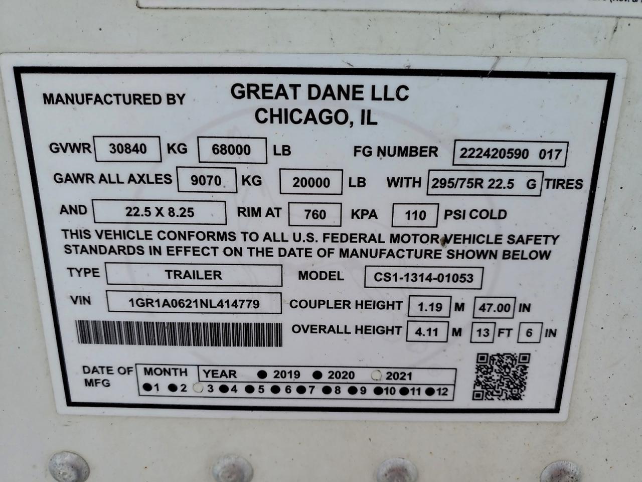 2022 Great Dane Trailer