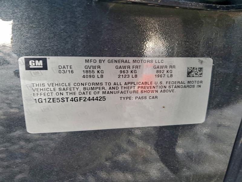 2016 Chevrolet Malibu lt
