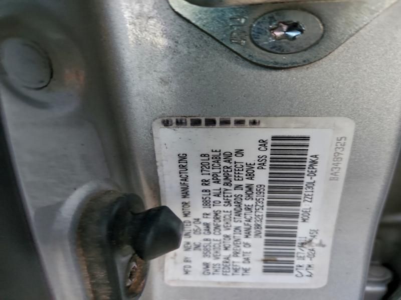 2005 Toyota Corolla ce