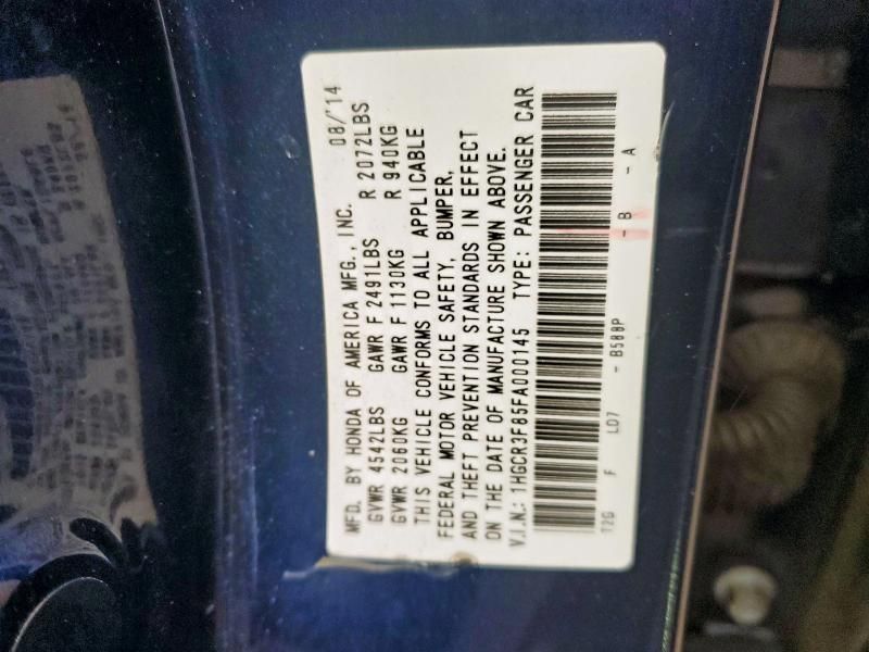 2015 Honda Accord exl