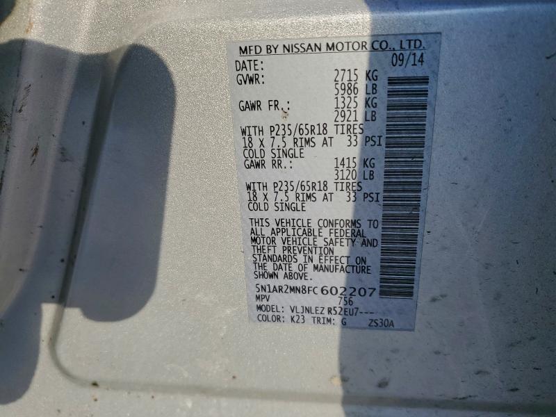2015 Nissan Pathfinder s