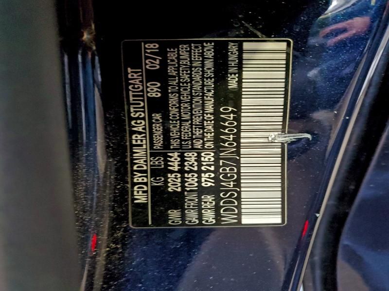 2018 Mercedes-Benz Cla 250 4matic