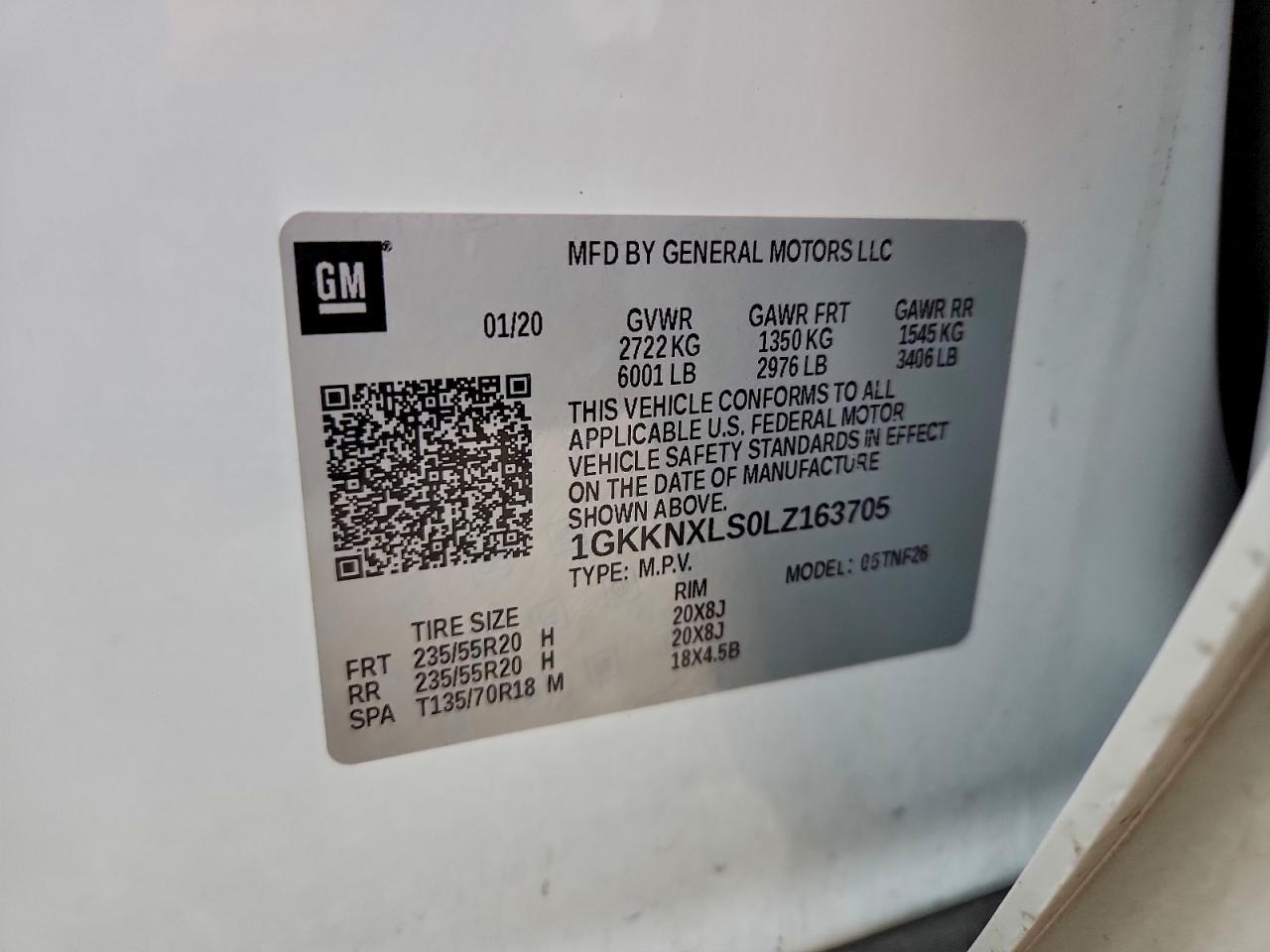 2020 GMC Acadia Denali