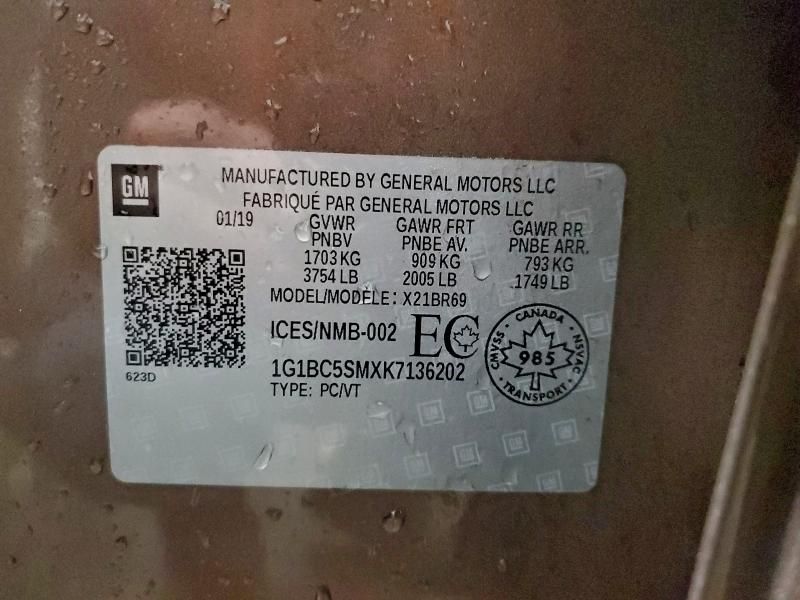 2019 Chevrolet Cruze ls