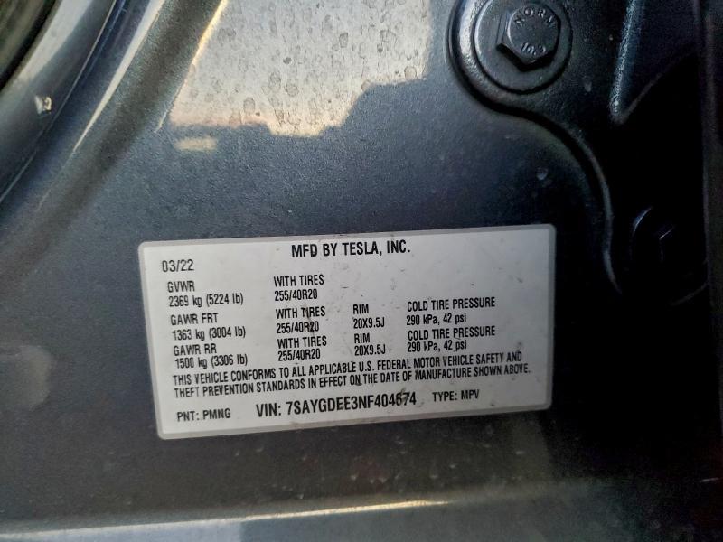 2022 Tesla Model y