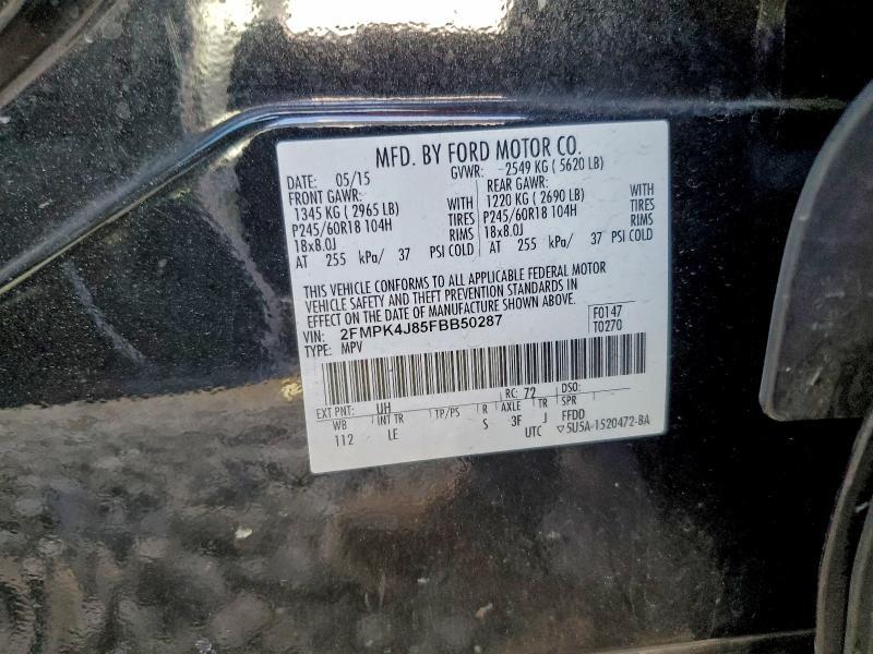 2015 Ford Edge sel