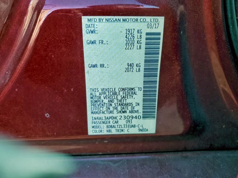 2017 Nissan Altima 2.5