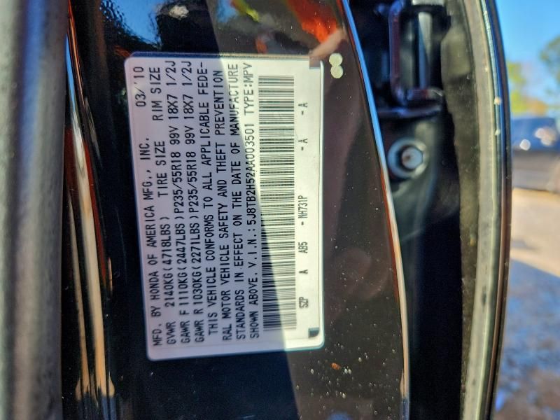 2010 Acura Rdx Technology