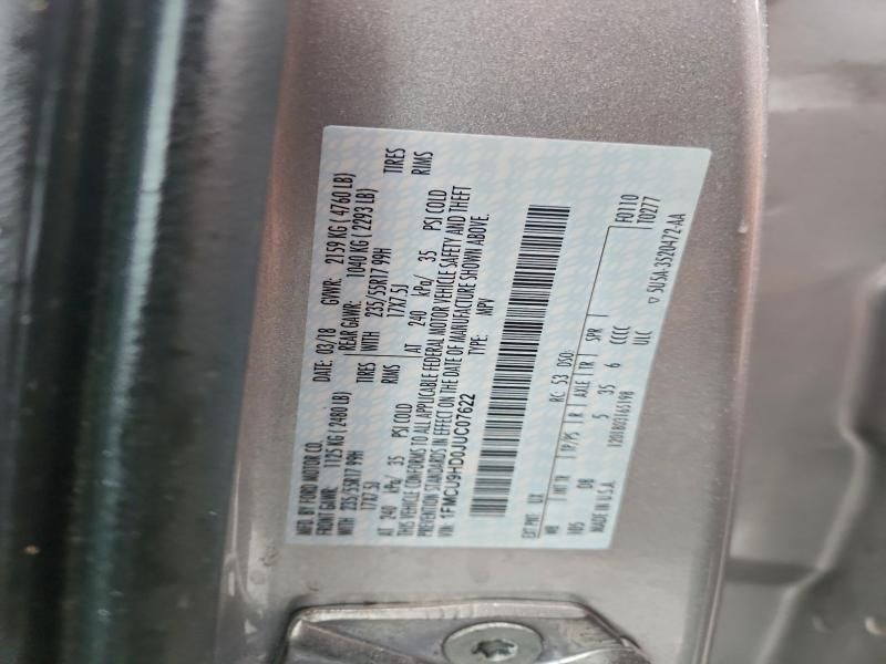 2018 Ford Escape sel