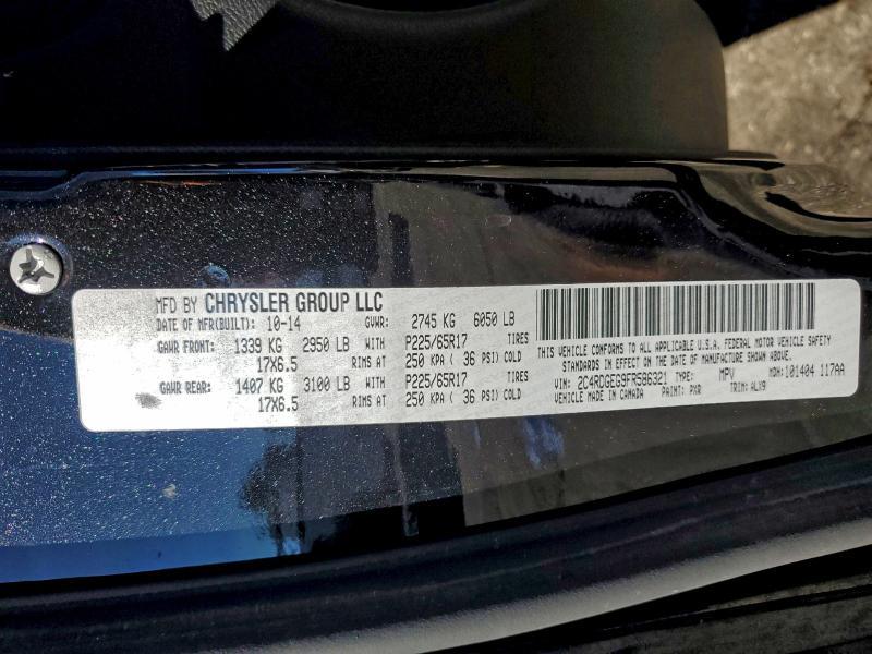 2015 Dodge Grand Caravan r