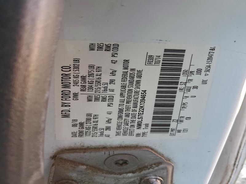 2019 Ford Transit Connect xl