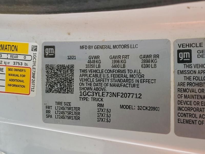 2022 Chevrolet Silverado K2500 Heavy Duty