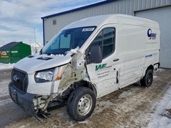 Salvage trucks for sale at Milwaukee, WI auction: 2023 Ford Transit 250 Delivery Van