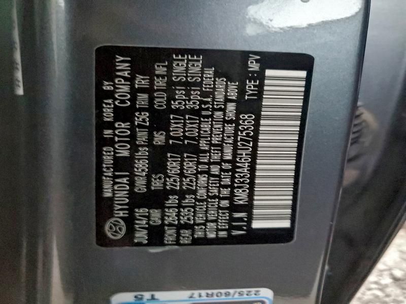 2017 Hyundai Tucson Limited