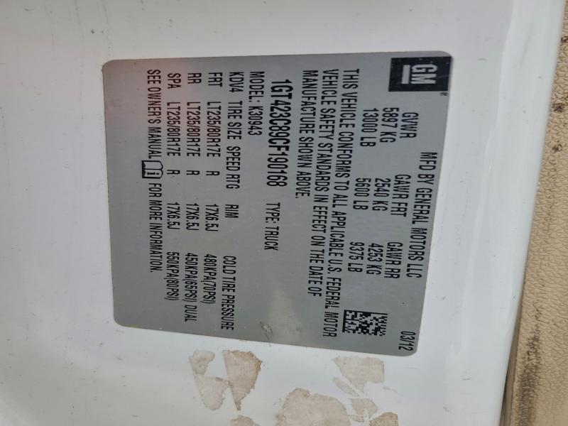 2012 GMC Sierra K3500 sle