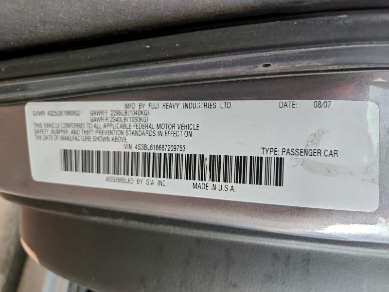 2008 Subaru Legacy 2.5i