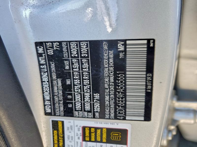 2015 Mercedes-Benz Gl 450 4matic