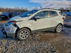 Ford salvage cars for sale: 2020 Ford Ecosport se