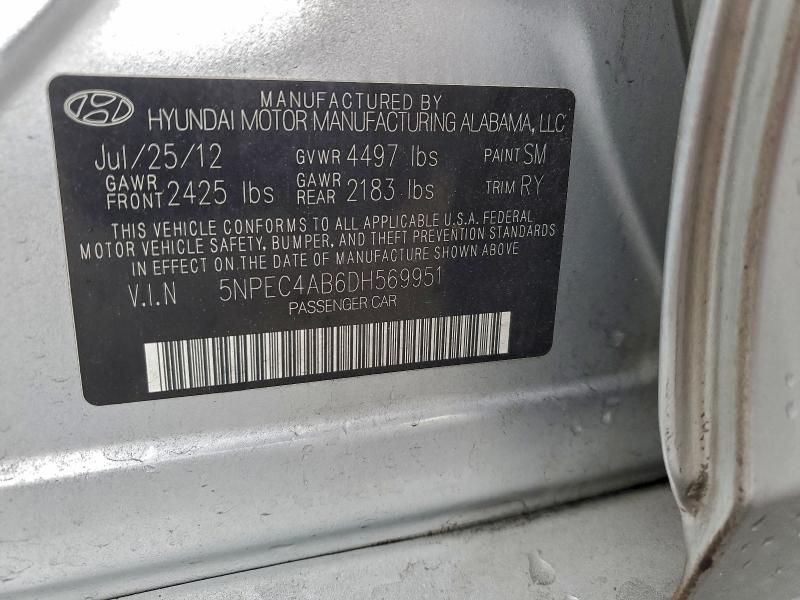 2013 Hyundai Sonata se