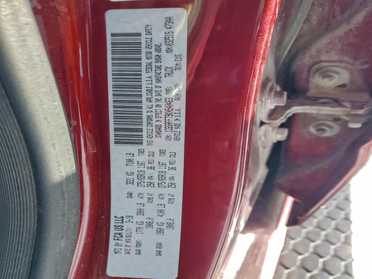 2019 Dodge Ram 1500 big Horn/lone Star