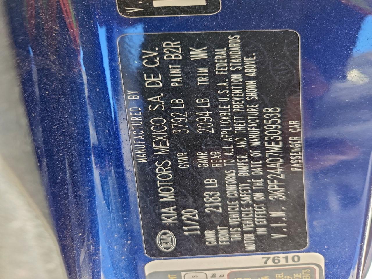2021 KIA Forte