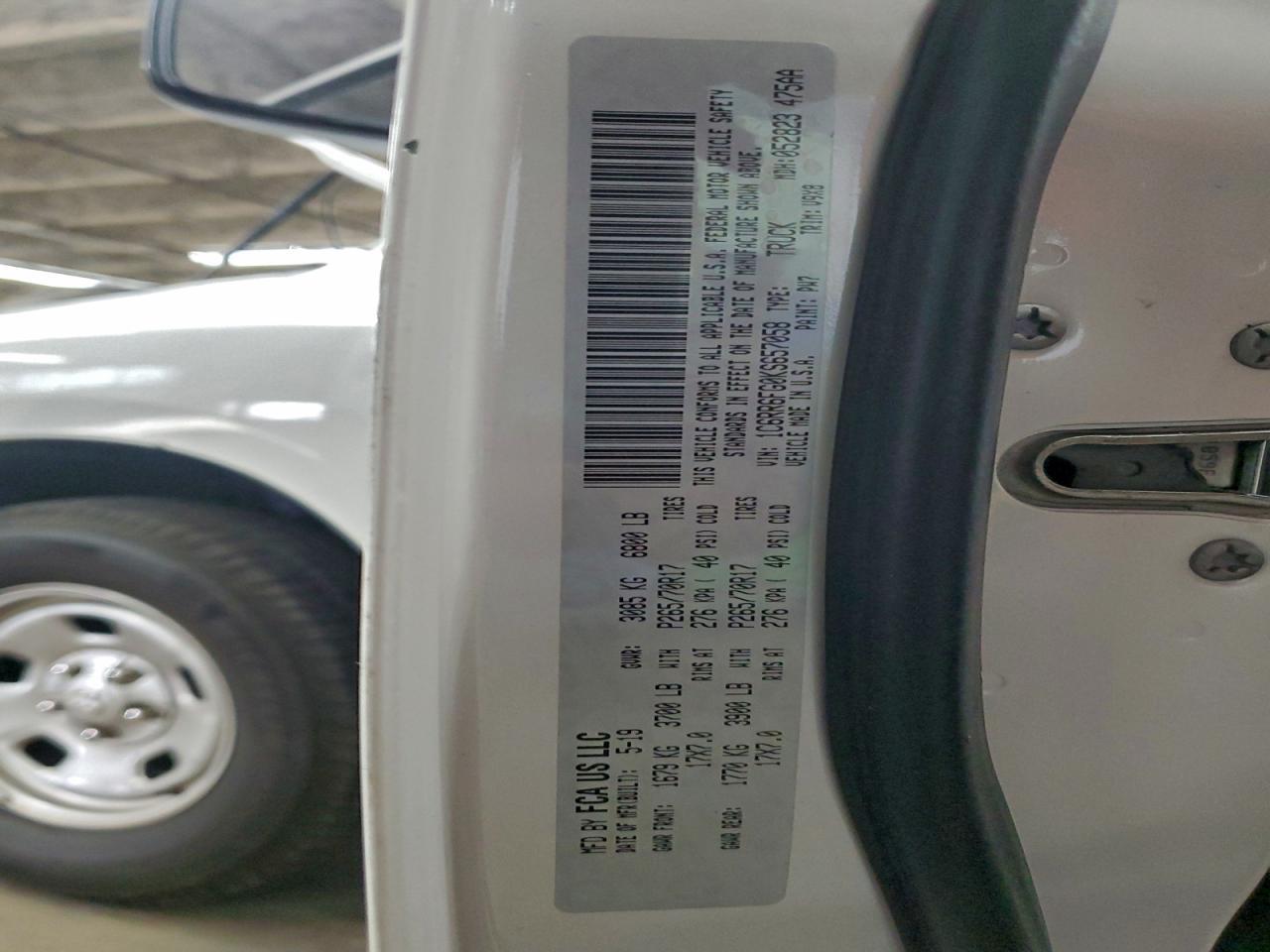 2019 Dodge Ram 1500 Classic Tradesman