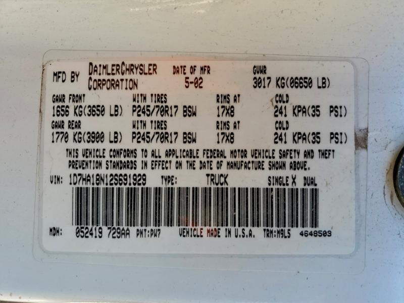 2002 Dodge RAM 1500
