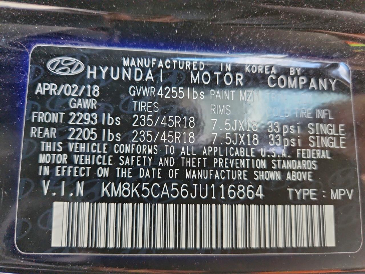 2018 Hyundai Kona Ultimate