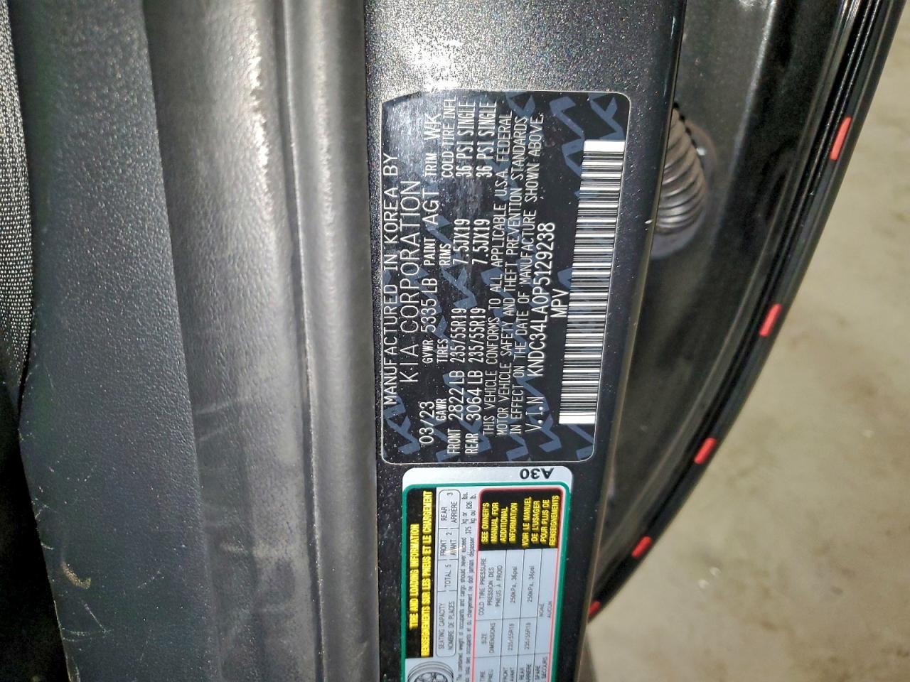 2023 KIA EV6 Light